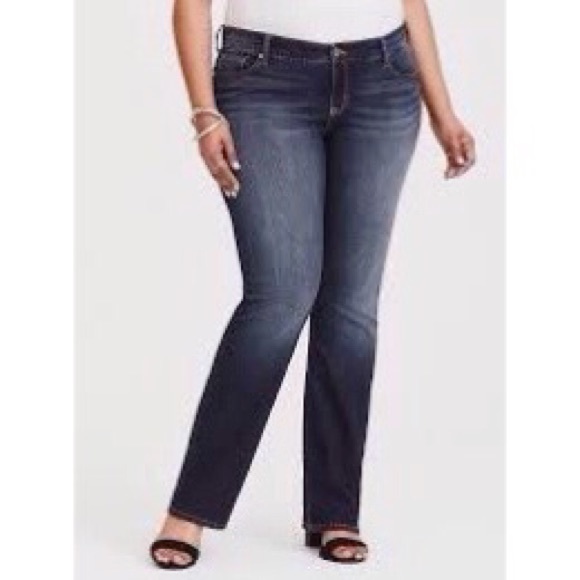 Torrid Relaxed Boot Cut Dark Wash Denim Jeans - NWT